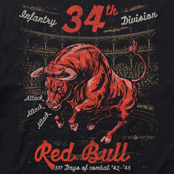 Футболка Red Bull Attack (Red Bull Attack Tee) | Zero Foxtrot