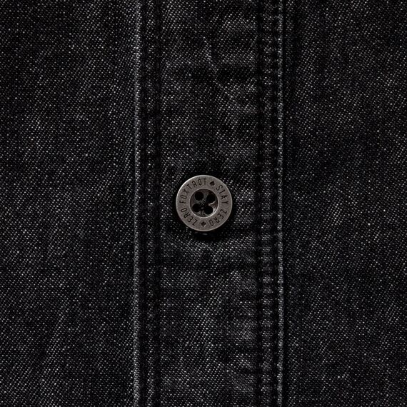 Джинсовая рубашка Denim Work (Denim Work Shirt) | Zero Foxtrot