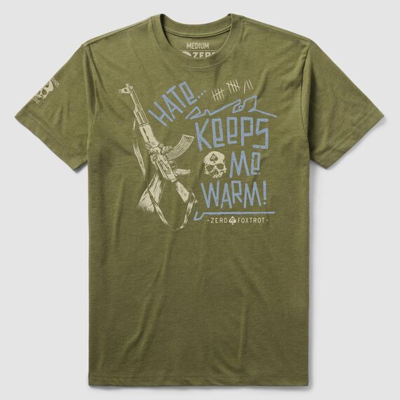 Футболка Keeps Me Warm (Keeps Me Warm Tee) | Zero Foxtrot