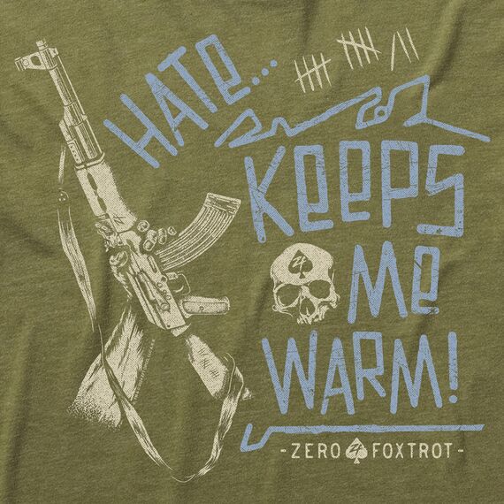 Футболка Keeps Me Warm (Keeps Me Warm Tee) | Zero Foxtrot
