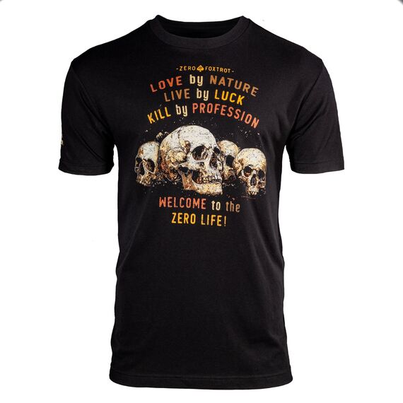 Футболка Live by Luck (Live by Luck Tee) | Zero Foxtrot