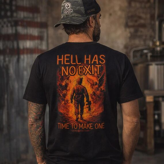 Футболка No Exit (No Exit Tee) | Zero Foxtrot