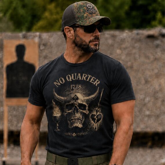 Футболка No Quarter Ghost (No Quarter Ghost Tee) | Zero Foxtrot