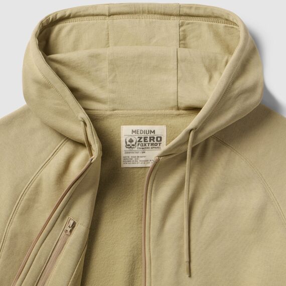 Худи на молнии Smuggler Fleece (Smuggler Fleece Zip Hoodie) | Zero Foxtrot