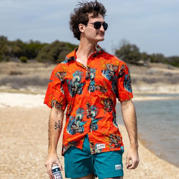 Гавайская рубашка Surf Shirt, прошлый сезон (Surf Shirts (Last Season)) | Zero Foxtrot