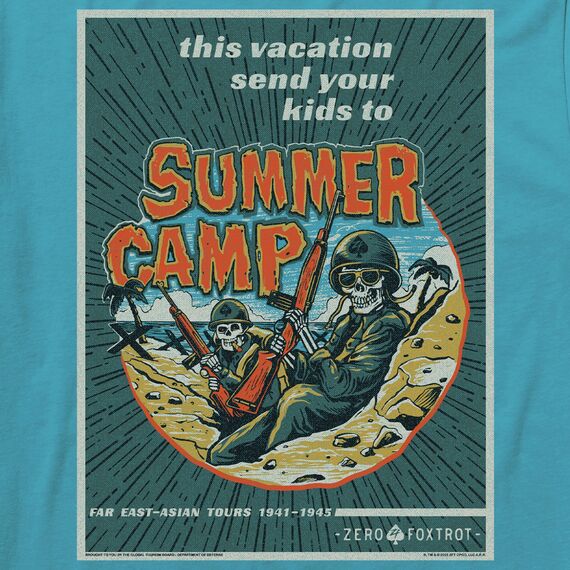 Футболка Summer Camp (Summer Camp Tee) | Zero Foxtrot
