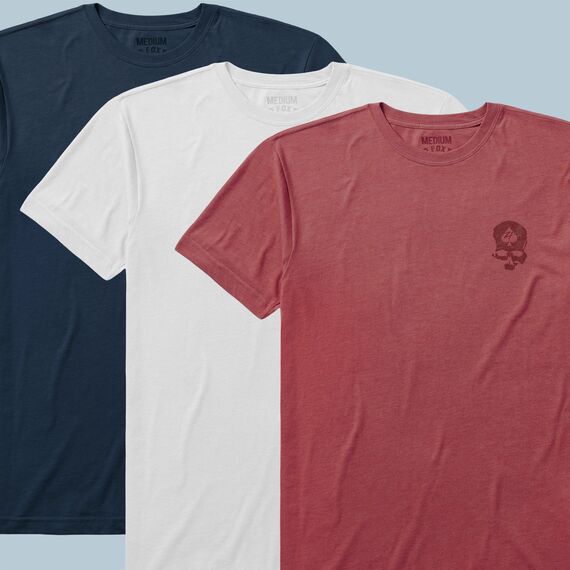 Набор из 3 футболок ZF Core 250th Birthday (ZF Core Tee 250th Birthday 3-Pack) | Zero Foxtrot