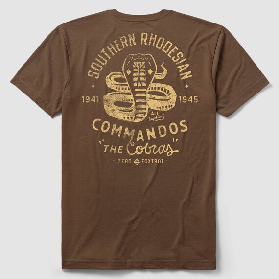 Футболка SRC Cobras Espresso (SRC Cobras Espresso Tee) | Zero Foxtrot