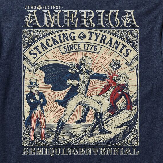 Футболка Stacking Tyrants (Stacking Tyrants Tee) | Zero Foxtrot