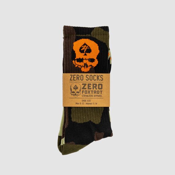 Носки ERDL Woodland (Zero Socks - ERDL Woodland) | Zero Foxtrot