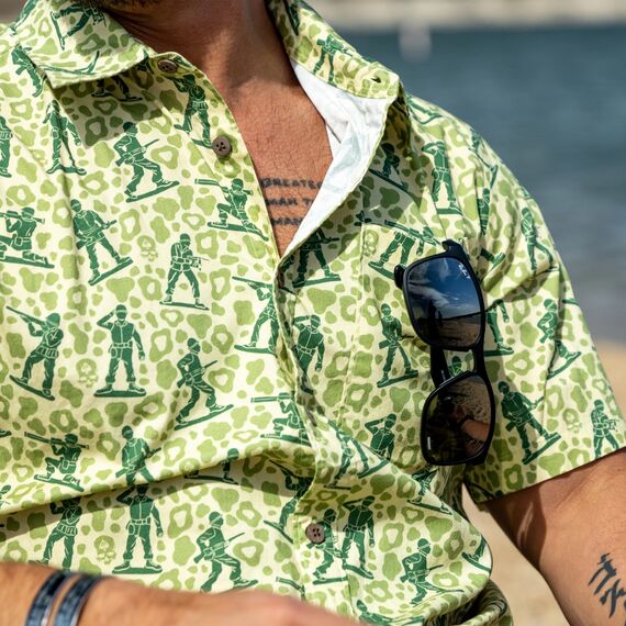 Гавайская рубашка Surf Shirt, прошлый сезон (Surf Shirts (Last Season)) | Zero Foxtrot
