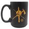 Кружка CAF Skull TAM черного цвета (CAF Skull TAM Mug, Black) | Black Rifle Coffee