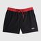 Шорты для плавания Black/Red (Black/Red Swim Trunks) | Zero Foxtrot