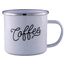 Кружка эмалированная Coffee Shop (Coffee Shop Enamel Mug) | Black Rifle Coffee