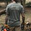 Футболка Black Rifle Diner с эффектом варки, Moss Stone (Black Rifle Diner Washed T-Shirt, Moss Stone) | Black Rifle Coffee