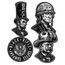 Набор наклеек Presidents Sticker Pack 90 (Presidents Sticker Pack 90) | Black Rifle Coffee